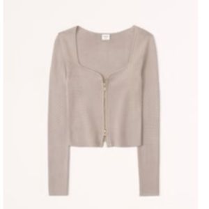 Abercrombie and Fitch Zip up shirt size medium